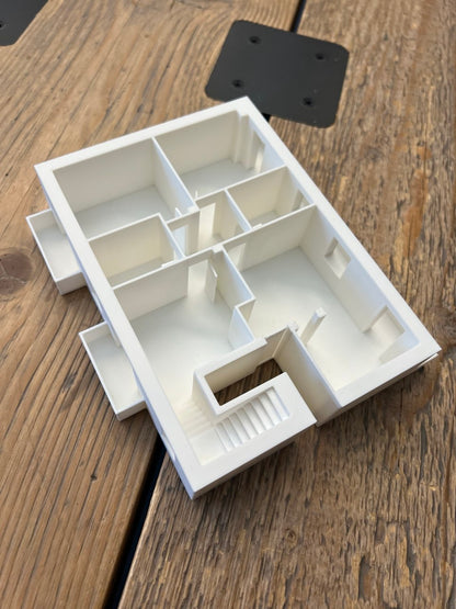 Stampa Planimetria 3D in scala 1:100